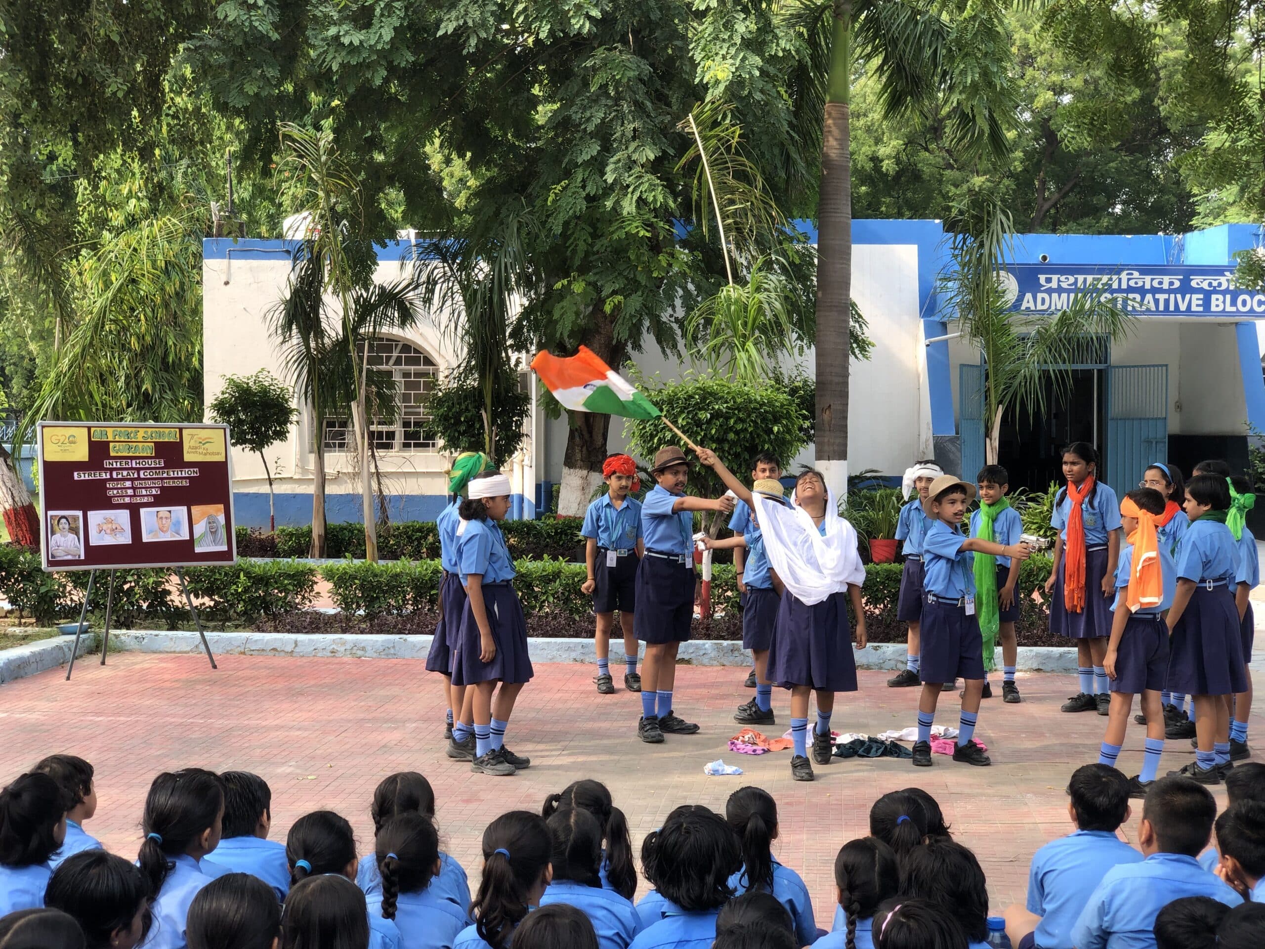 Air Force School campus