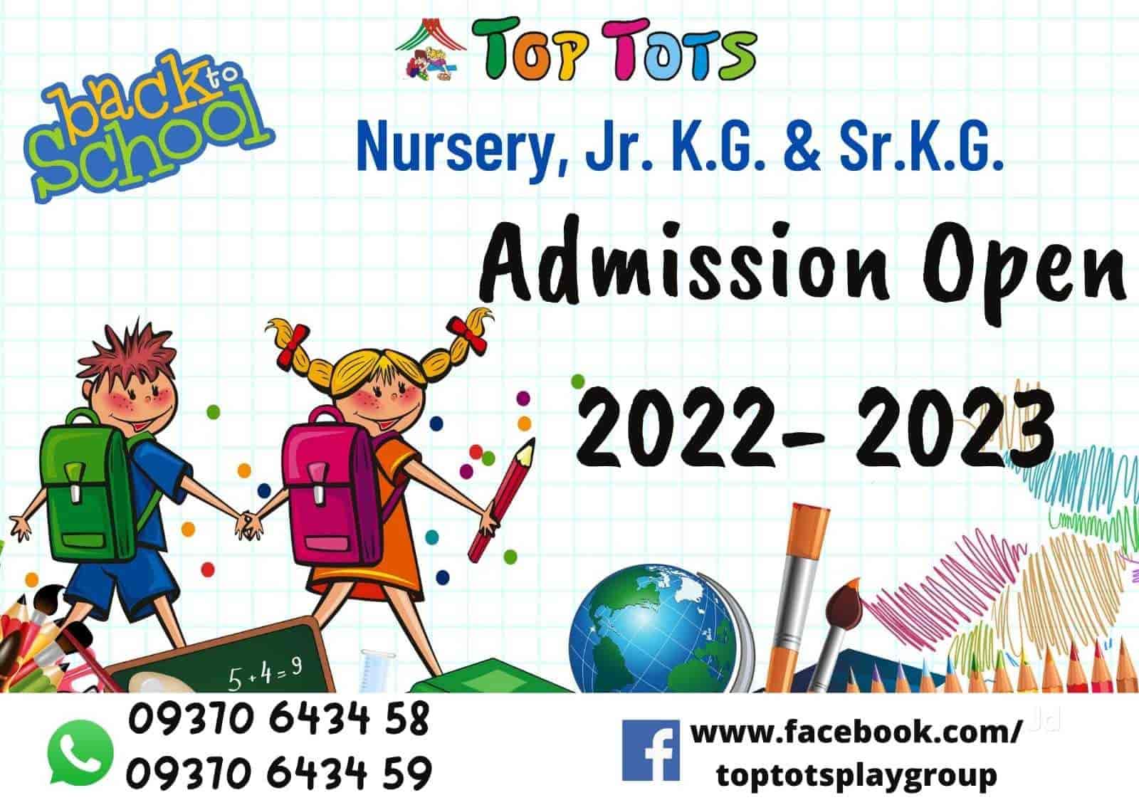 Top Tots Playgroup, Daycare, Enrichment & Nursery Teacher's Training