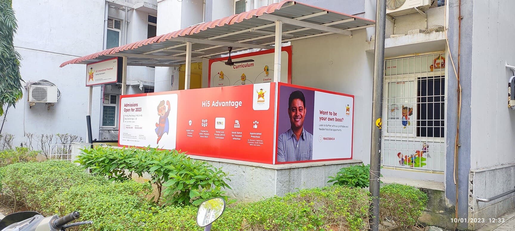 Hi5 PreSchool | PlaySchool | Binny Gardens, North Town, Perambur campus