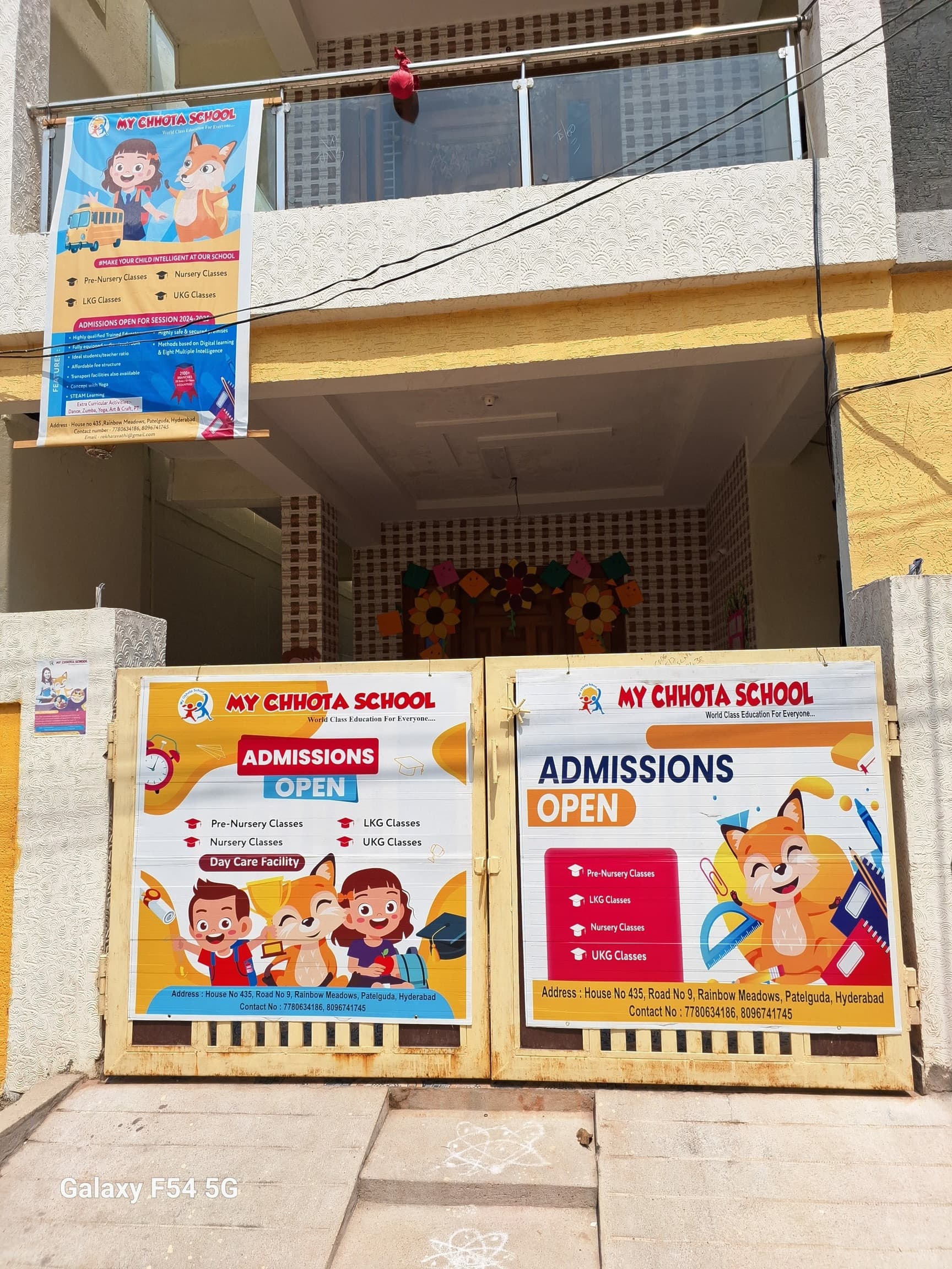 My Chhota Pre School campus