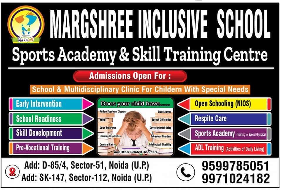 Margshree Special school in Noida campus