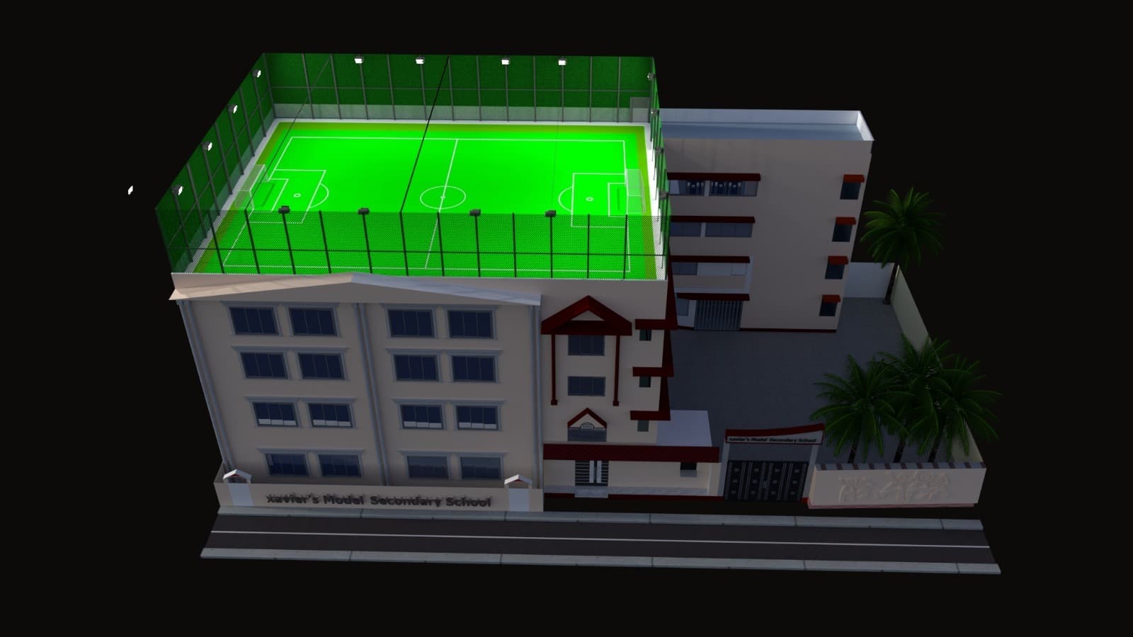 Xavier's Model Secondary School campus