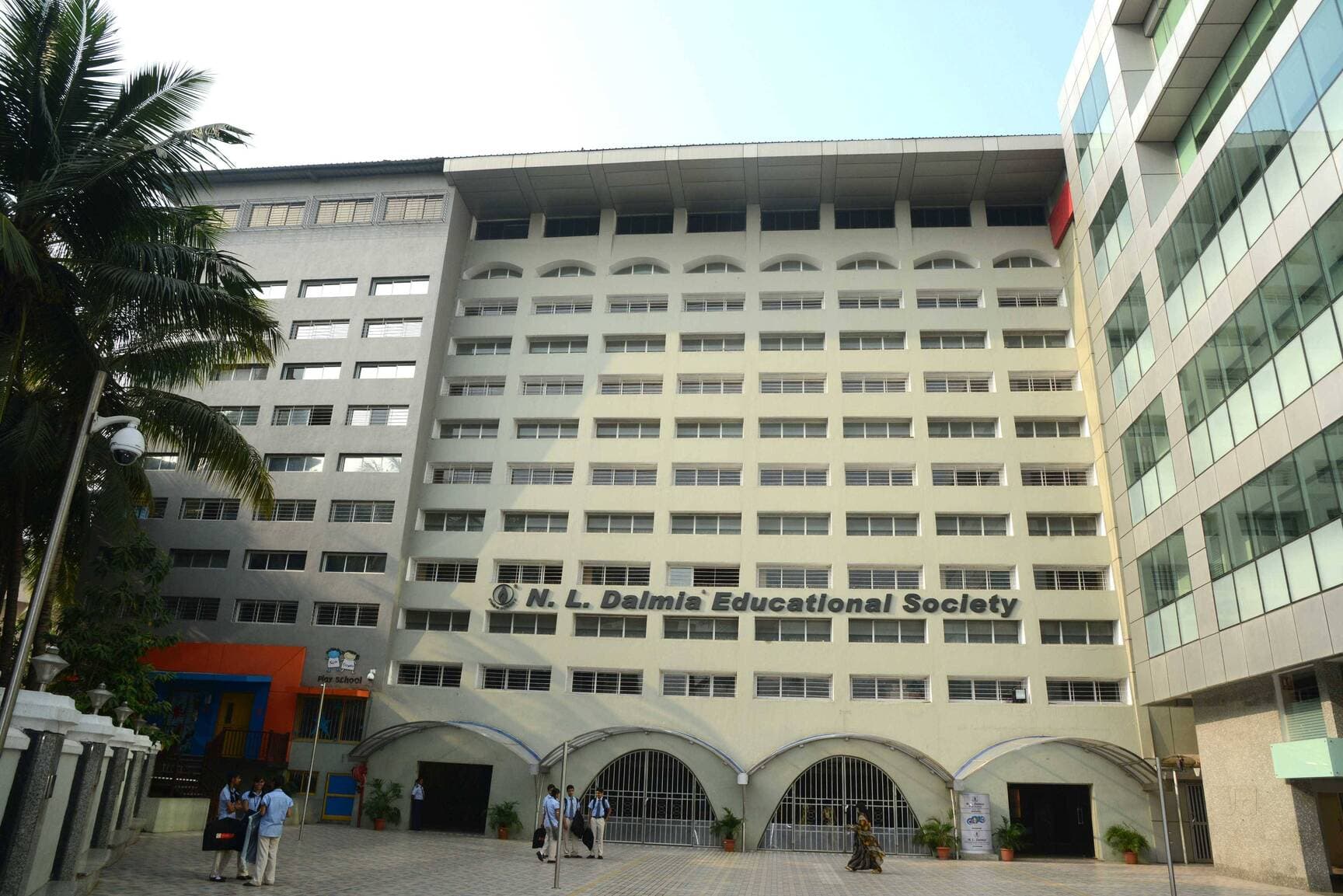 N. L. Dalmia High School campus
